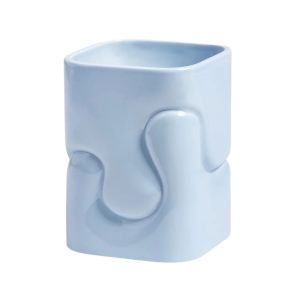 Wazon &k amsterdam Puffy, jasny niebieski