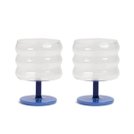 Zestaw 2 kieliszków &k amsterdam Mingle, niebieski