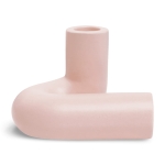 Świecznik Octaevo Templo, różowy