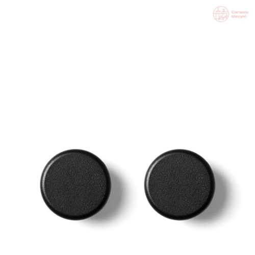 2 Wieszaki Menu Knobs, czarne