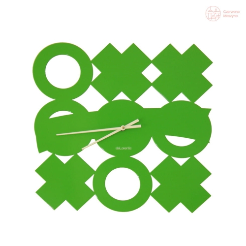 Zegar ścienny deLorentis Tic-tac-toe