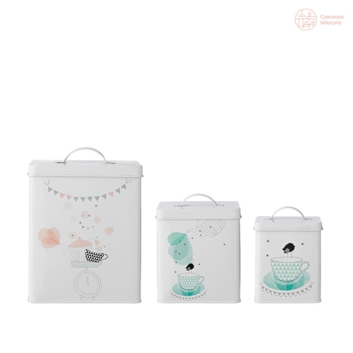 3 Pojemniki kuchenne Bloomingville