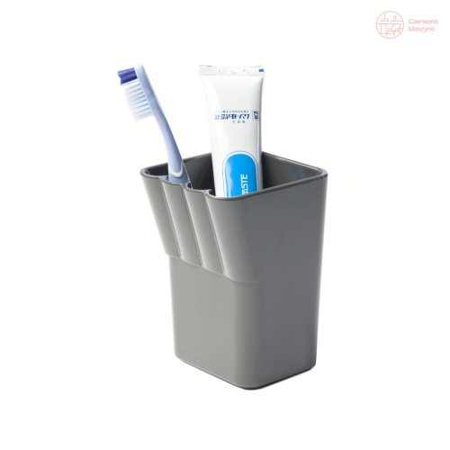 Kubek na szczoteczki do zębów Authentics Kali ciemny szary