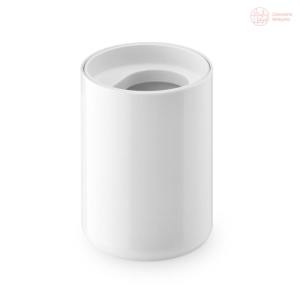 Kubek na szczoteczki do zębów Authentics Lunar biały