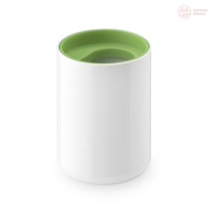 Kubek na szczoteczki do zębów Authentics Lunar limonkowy