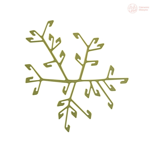 Dekoracja wisząca Koziol Cherrie ciemna zieleń