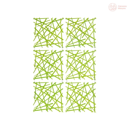 Dekoracja wisząca Koziol Stixx zielona przezroczysta