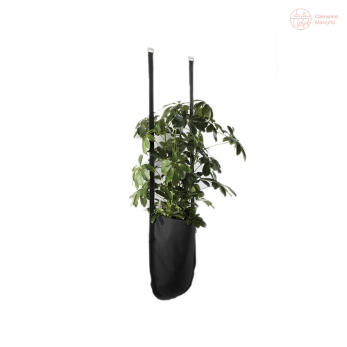 Donica Authentics Urban Garden Ø 20 cm czarna zieleń, wisząca