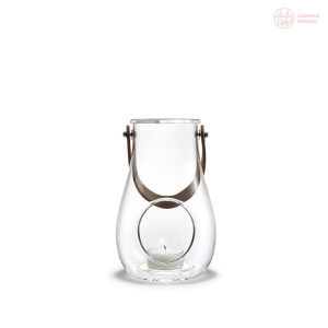 Latarenka Holmegaard Design With Light 16 cm, przezroczysta