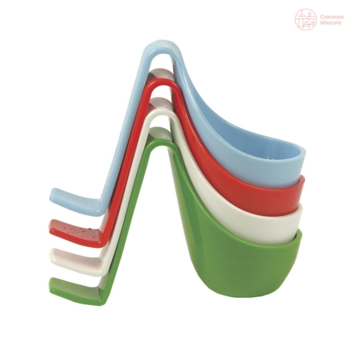 4 kieliszki do jajek Authentics Eiko kolorowe 1