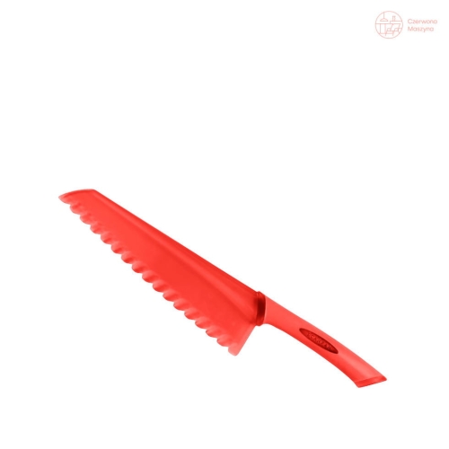 Nóż do sałaty Scanpan Spectrum 18 cm, czerwony