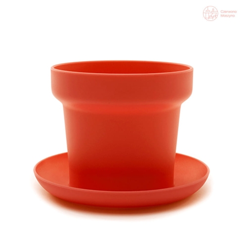 2 doniczki na zioła Authentics Green czerwone