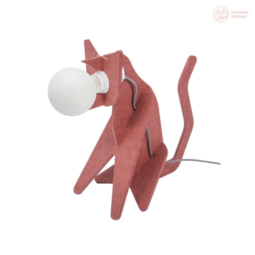 Lampa Eno Studio Get Out Cat czerwona