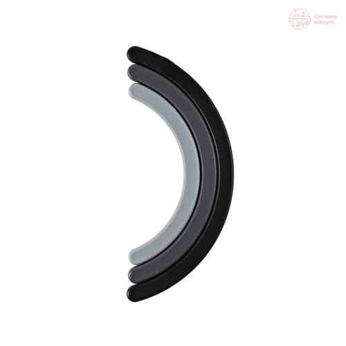 Podstawka pod garnek Normann Copenhagen Rainbow czarna