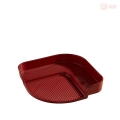 Kamień do pieczenia burgerów Emile Henry BBQ, czerwony