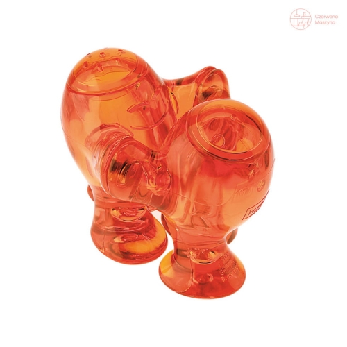 Solniczka i pieprzniczka Koziol Step'n Pep pomarańczowe