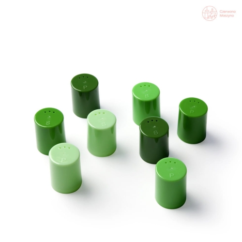 8 Pojemniczków do soli i pieprzu Authentics Eiko zielone