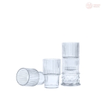 4 szklanki Doiy Hestia przezroczyste