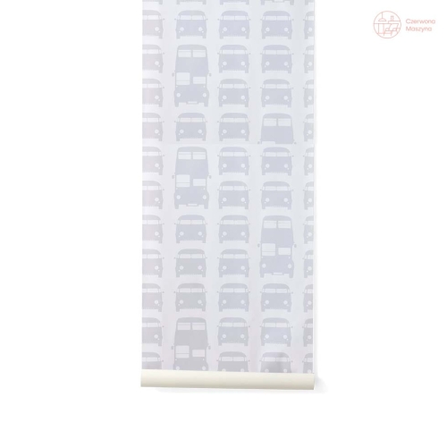 Próbka tapety ferm LIVING Rush hour Grey