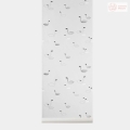 Próbka tapety ferm LIVING Swan Grey