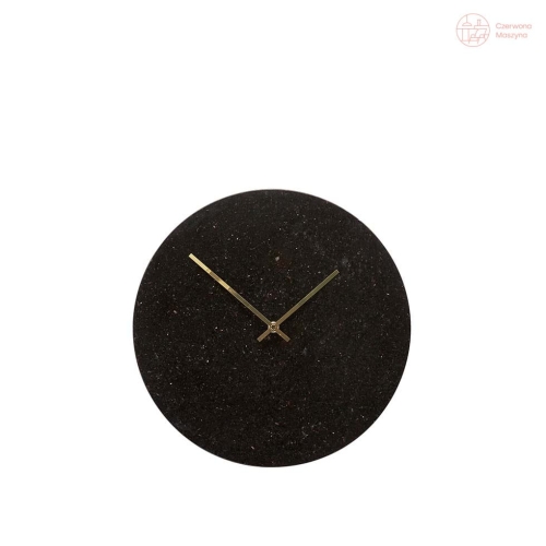 Zegar ścienny Hübsch, czarny, Ø 35 cm