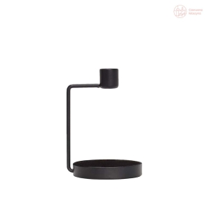 Świecznik Hübsch, czarny