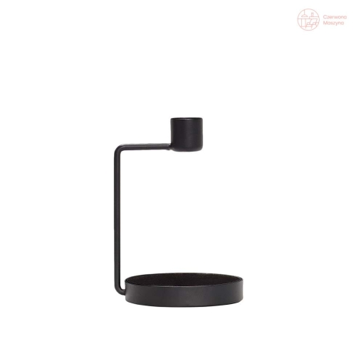 Świecznik Hübsch, czarny