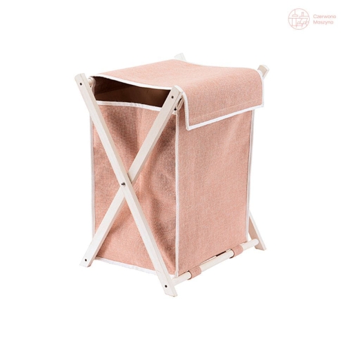 Kosz na bieliznę Aquanova Dali, jasnoróżówy