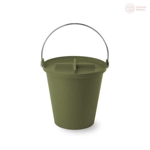 Kosz na śmieci Authentics H2O - 13 l, zielony