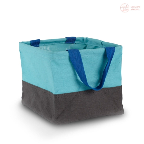 Pojemnik uniwersalny Umbra Crunch 17,8 x 17,8 cm, niebieski