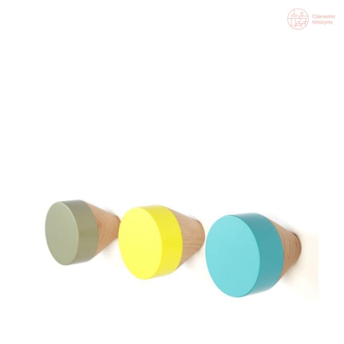 3 Wieszaki Eno Studio Clou pastelowe