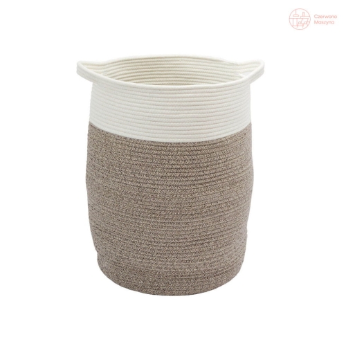 Kosz na pranie Aquanova Osman Small, nougat