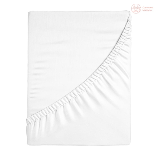 Prześcieradło Snurk Uni White 90/100 x 200/220 cm