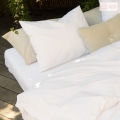 Prześcieradło Snurk Uni White 90/100 x 200/220 cm