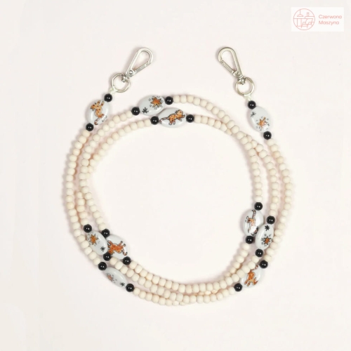 Pasek do etui Louvini Paris Arielle, Leopard