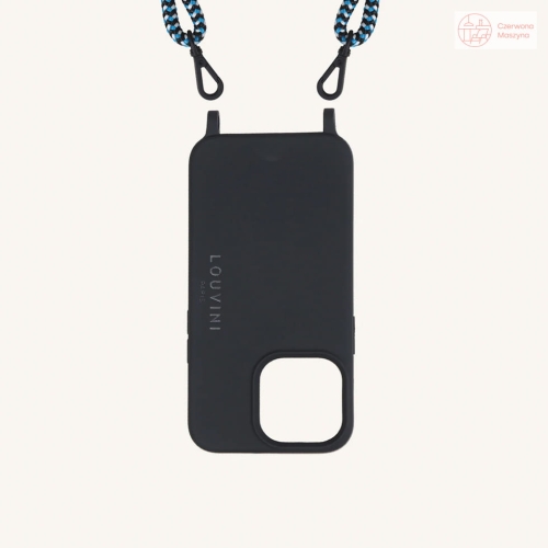 Etui na telefon Louvini Paris Milo iPhone 13 Pro, czarny