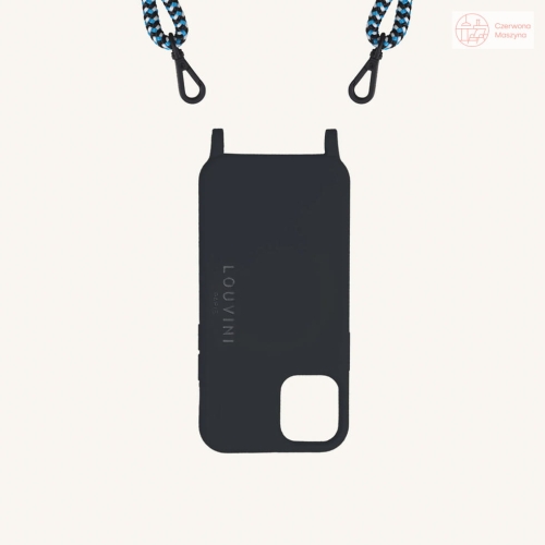 Etui na telefon Louvini Paris Milo iPhone 12 Mini, czarny