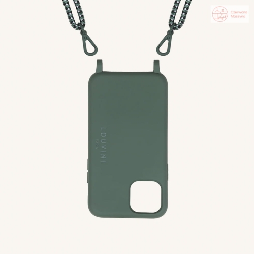 Etui na telefon Louvini Paris Milo iPhone 11 Pro, oliwkowy