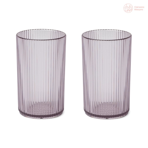 2 szklanki Liewood Farrel 250 ml, misty lilac
