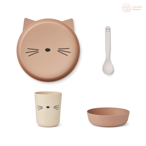 Zestaw naczyń Liewood Brody, cat