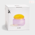 Słoik do przechowywania &amp;k amsterdam Puffy, różowy