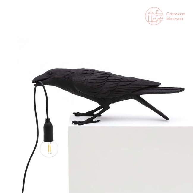 Lampa Seletti Bird Playing, czarna