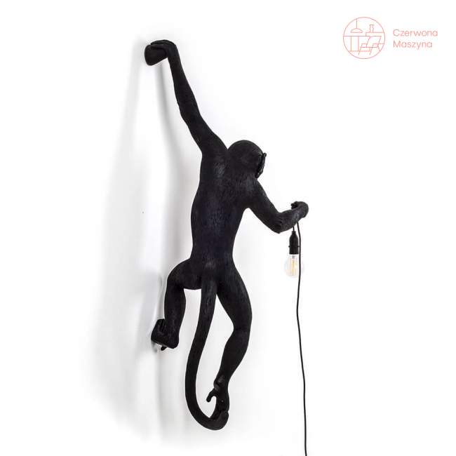 Kinkiet Seletti Monkey Hanging czarny