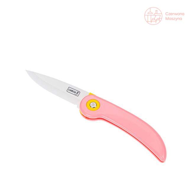 Składany nóż piknikowy Lurch 19 cm, różowy