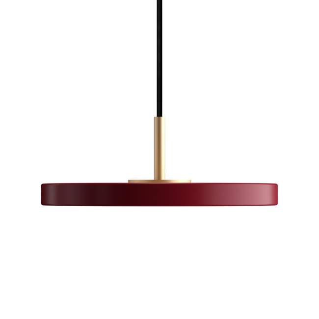 Lampa wisząca Umage Asteria Micro, Ø 15 cm, ruby red