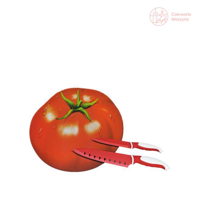 Deska z 2 nożami Zassenhaus Pomidor
