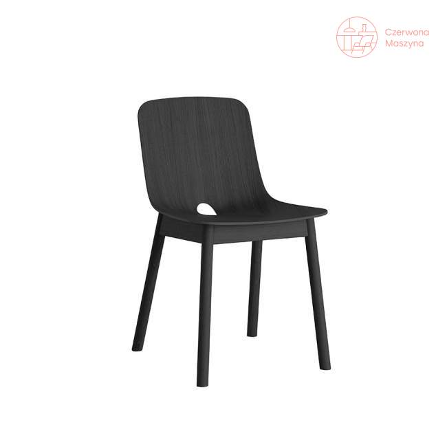 Krzesło Woud Mono czarne
