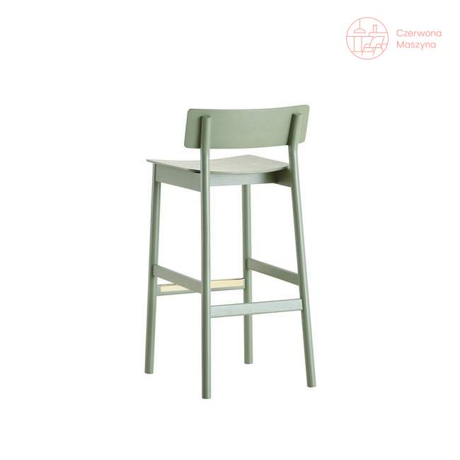 Krzesło barowe Woud Pause 65 cm, zielone