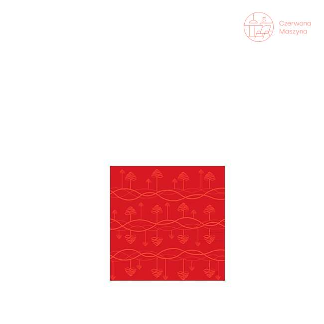 Obrus Stelton Tangle 140 x 320 cm, czerwony