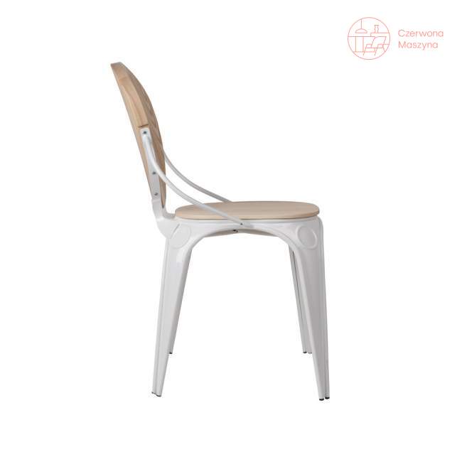 Krzesło Zuiver Louix, białe
